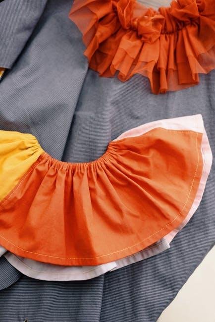 Sewing a Simple Skirt with Elastic Waistband