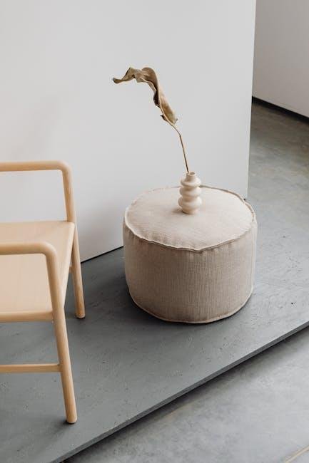 How to Make Your Own Floor Pouf or Ottoman